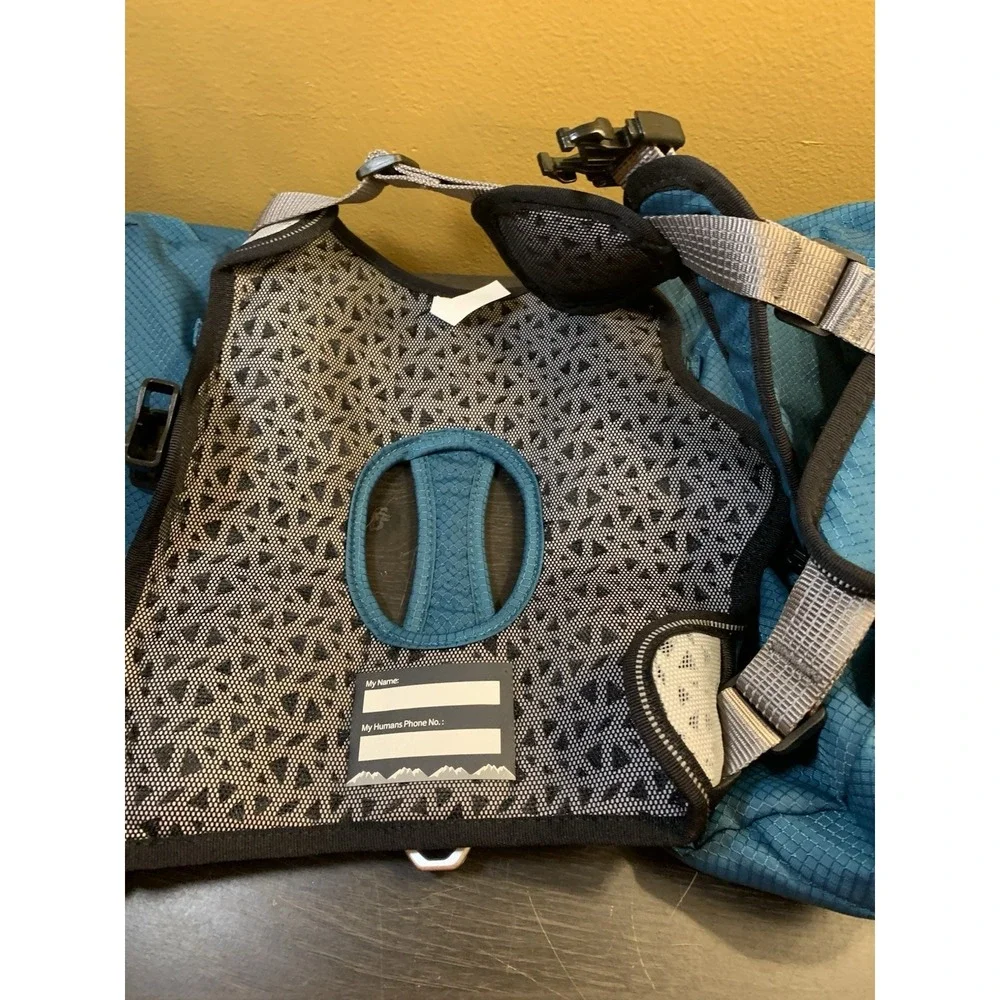 Harness Medium Backpack Blue Removable Saddlebags Arcadia Trail